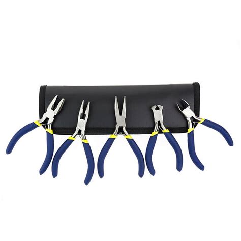 Modelcraft Mini Plier Set Of 5 Homebase