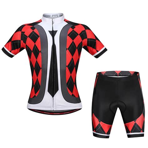 Wosawe Short Sleeve Cycling Kit Mountain Bike Suits Gel Pad Men S Off