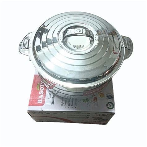 Round Rasoiya Stainless Steel Hot Pot Ml For Hotel Restaurant At Rs Piece In Hyderabad