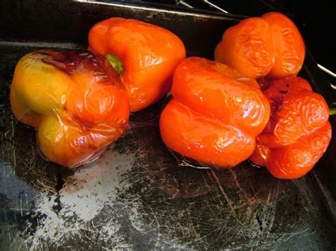 Grilled Bbq And Roast Capsicum How To Roast Capsicum Chef S Pencil