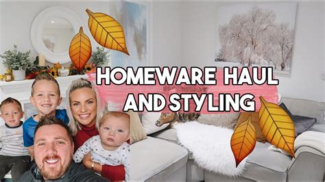 AUTUMN FALL DECOR HOME TOUR AND HOMEWARE HAUL H M HOMESENSE IKEA