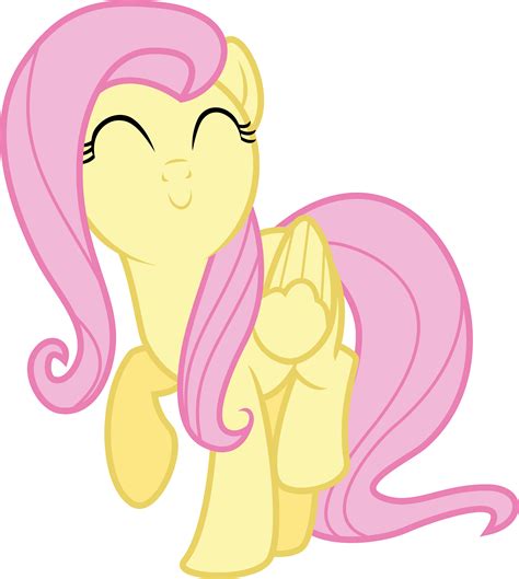 Happy Fluttershy By Givralix On Deviantart