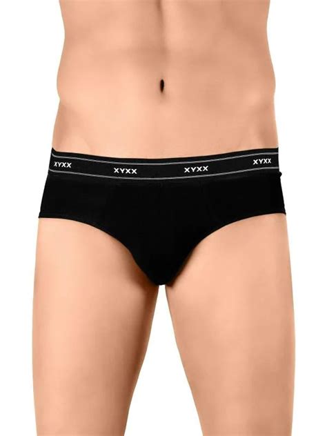 Xyxx Multicolor Solid Bamboo Cotton Pack Of 3 Briefs Jiomart