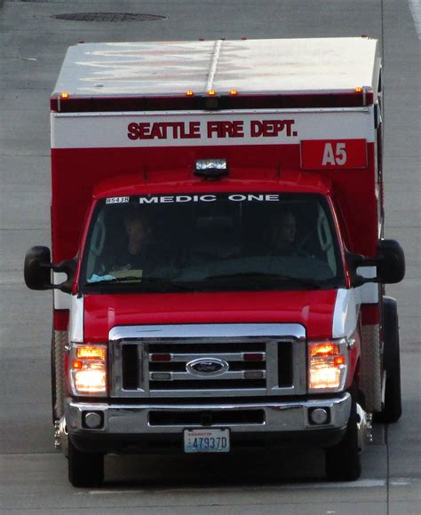 Seattle Fire Department Medic One A5 85438 Zack Heistand Flickr