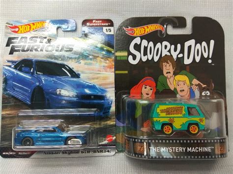 Nissan Skyline GT R R THE MYSTERY MACHINE HOT WHEELS 興趣及遊戲 玩具 遊戲類 Carousell