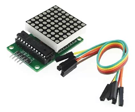 Modulo Matriz De Leds X Max Ideal Arduino Pics Etc Mercadolibre