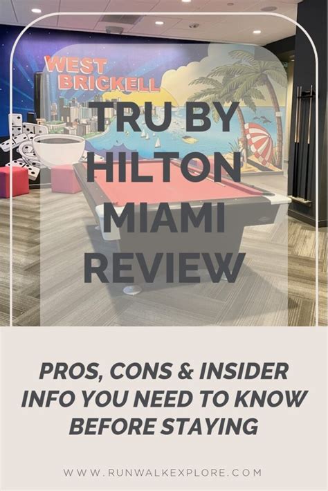 Tru By Hilton Miami West Brickell Boutique Meets Budget