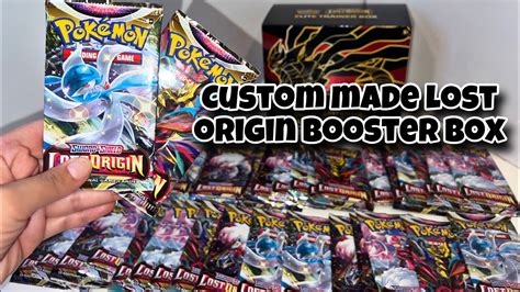 Pok Mon Lost Origin Custom Booster Box Looking For That Giratina