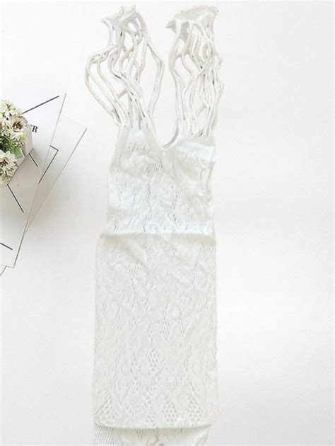 Sexy Lingerie Uniform Open Crotch Bodystocking Women S Erotic Sleepwear With Stockings Shein Usa