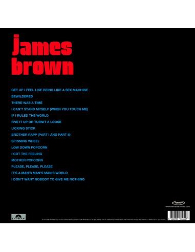 James Brown Sex Machine Limited Edition 2 LP Gatefold