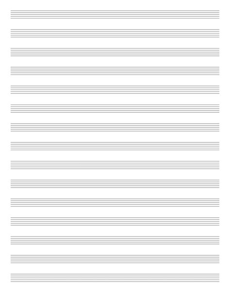 Partituras Pentagramas En Blanco Y En Pdf Para Imprimir Descarga Gratis Autoproducción Musical