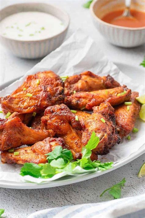 Air Fryer Sweet And Spicy Chicken Wings Copykat Recipes