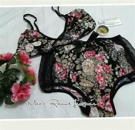 Vintage Pin Up Lingerie Set