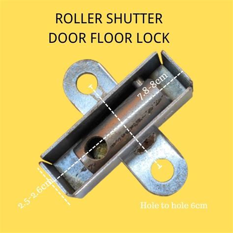 roller shutter door floor lock roller shutter ground lock floor