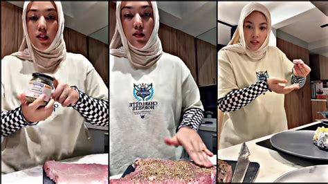 Shila Amzah Ubai Request Masak Favourite Medium Raw Steak Jacket