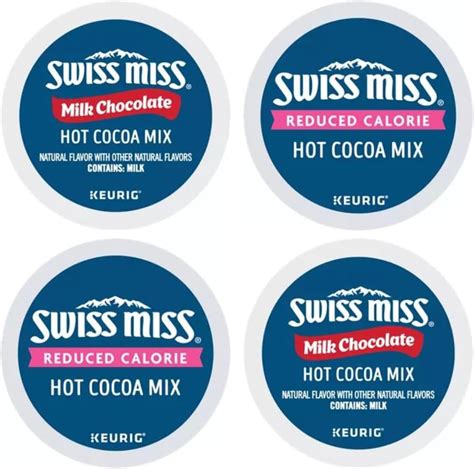 Amazon Swiss Miss Hot Cocoa K Cups Variety Sampler Pods Includes
