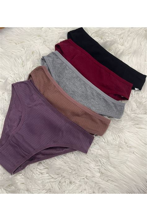 Stone 100 Pamuk 5 li Fitilli Bel Bikini Külot Fiyatı Yorumları