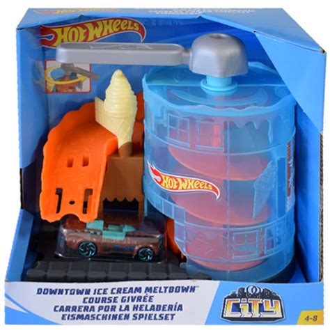 Hot Wheels City Downtown Ice Cream Meltdown P Lya Mattel V S Rl S A J T Kshopban