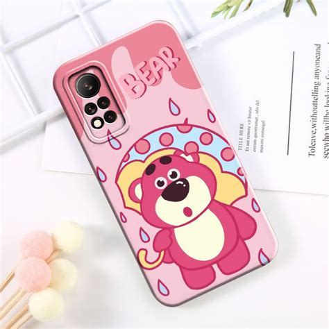 Jual INF7 Custom Softcase Macaron Prokamera Untuk Infinix Hot 11S Nfc Motif Kartun Lucu Lotso