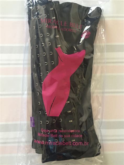 Cinta Modeladora Lingerie Feminina Miracle Belt Nunca Usado Enjoei