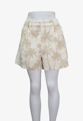Shorts Marfinno Tropical Nude Produto Gentilmente Usado Compre Agora Dafiti Brasil