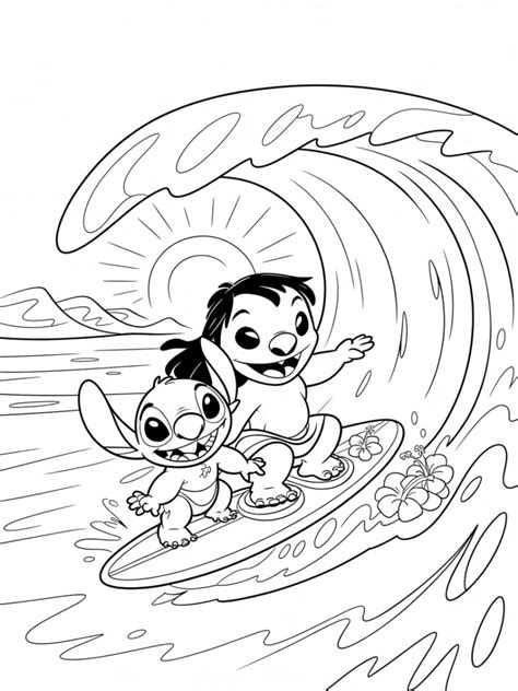 16 Lilo And Stitch Coloring Sheets With Heartwarming Scenes 16 Lilo And Stitch Coloring Sheets With Heartwarming Scenes