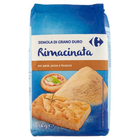 Carrefour Semola Di Grano Duro Rimacinata 1 Kg Carrefour