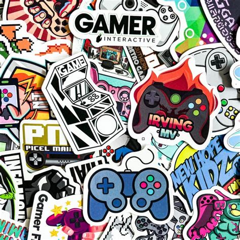 gaming laptop stickers etsy