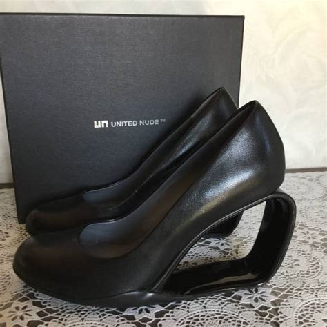 UNITED NUDE ユナイテッドヌード パンプス ブラック系 売買されたオークション情報yahooの商品情報をアーカイブ公開 オークファンaucfan