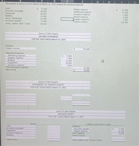 how to prepare an income statement 8