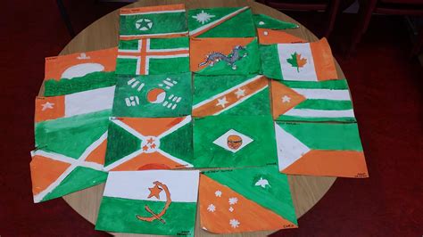 Irish Colors World Flags