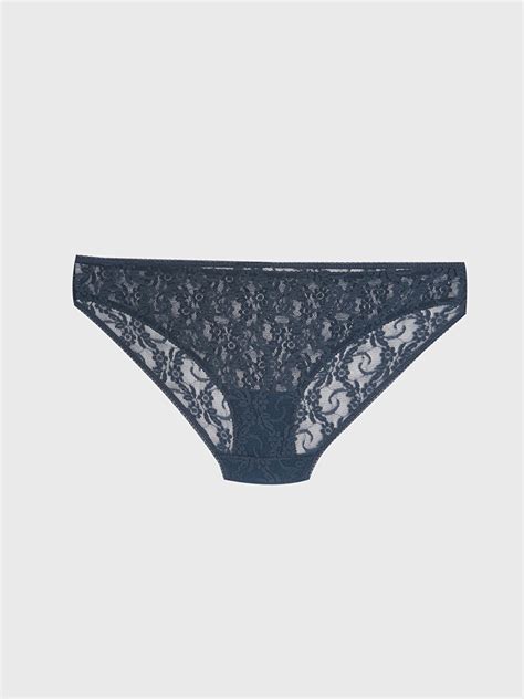 LACİVERT Dantel Detaylı Bikini Külot W AO Z HGX LCW