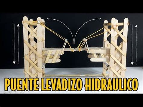 Puente levadizo hidráulico drawbridge DIY Greto1080 YouTube