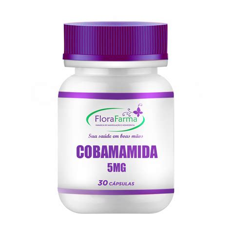 Cobamamida 5mg 30 Cápsulas - Flora Farma