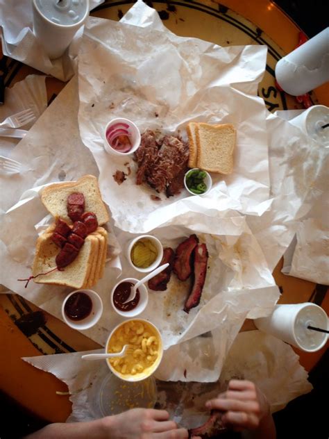 Texas Bbq Defined At Lockhart Smoke House Barbecue Tricks
