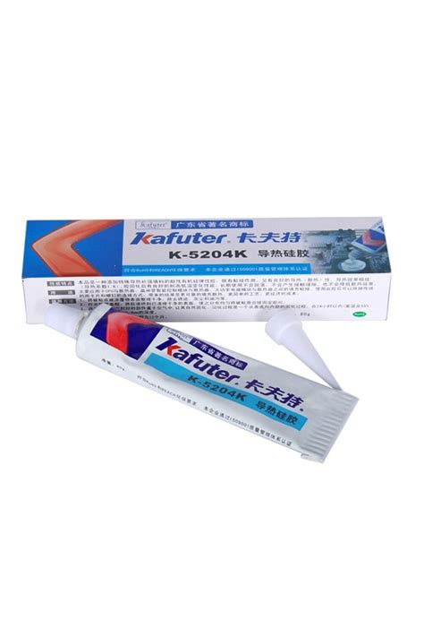 kafuter K-5204k Cpu Için Termal Iletken Yapıştırıcı 1.6w M.k 80 Gr ...
