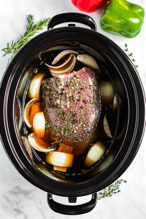 Steps To Make Roast Beef Crock Pot Recipes Au Jus