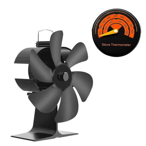 Stove Fan For Fireplace Wood Log Burner Blades Heat Powered Fan On Onbuy