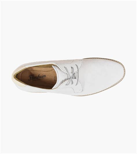 Florsheim Casual Shoes Highland Plain Toe Oxford White Men « Donn Lucky