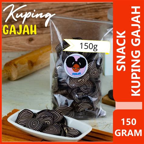 Jual Gram Kuping Gajah Snack Snak Snac Cemilan Camilan Kue Makanan