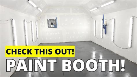 New Paint Booth Setup Youtube