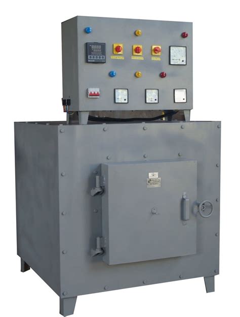 Copper Electric Mild Steel Muffle Laboratory Furnace Material Loading