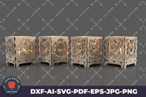 Laser Cut Candle Cat Laser Cut Svg File Graphic By Laijuakter