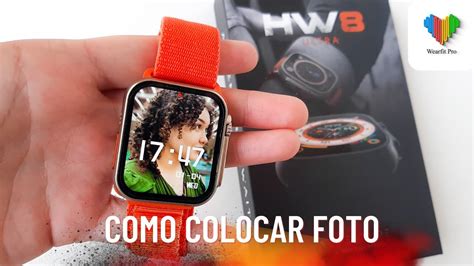 Como colocar foto na tela do HW8 ULTRA CONFIGURAÇÃO COMPLETA YouTube