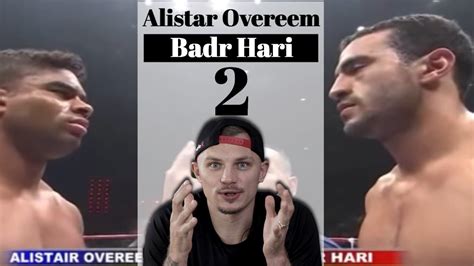 Badr Hari vs Alistar Overeem 2 Kovos Apžvalga YouTube