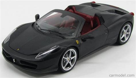 Mattel Hot Wheels X Scale Ferrari Italia Spider Matt Black