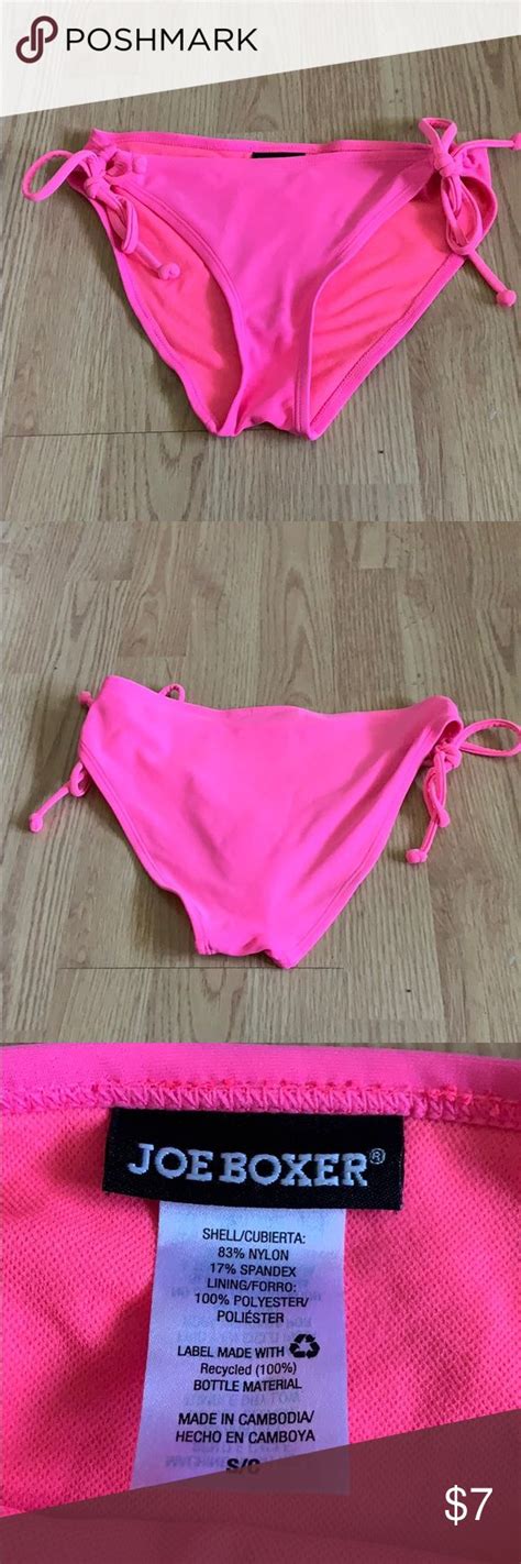 Joe Boxer Bikini Pink Bottoms Bikinis Joe Boxer Pink Bikini