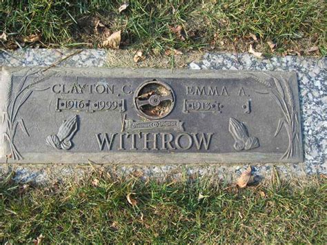 Clayton C Withrow 1916 1999 Mémorial Find a Grave