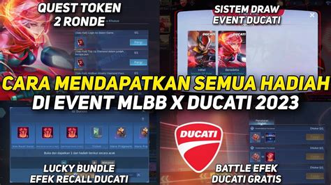 Cara Mendapatkan Semua Hadiah Event Mlbb X Ducati Skin Ducati Mlbb