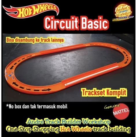 Jual Hotwheels Track Circuit Basic Orimattel Hot Wheels Track Tikungan Turn Belokan Putaran